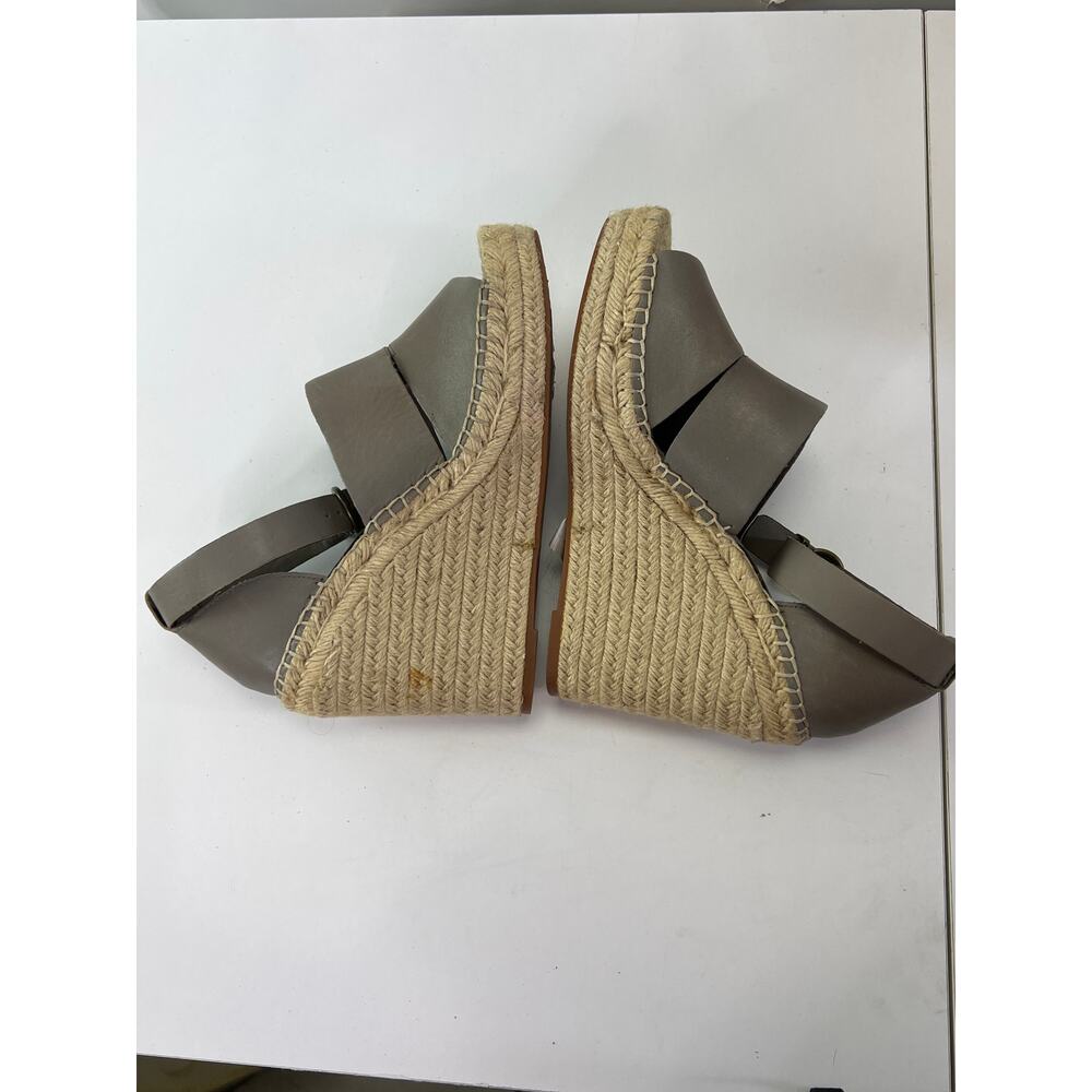 Treasure & Bond Leather Platforms Gray 8.5 - Picture 5 of 7